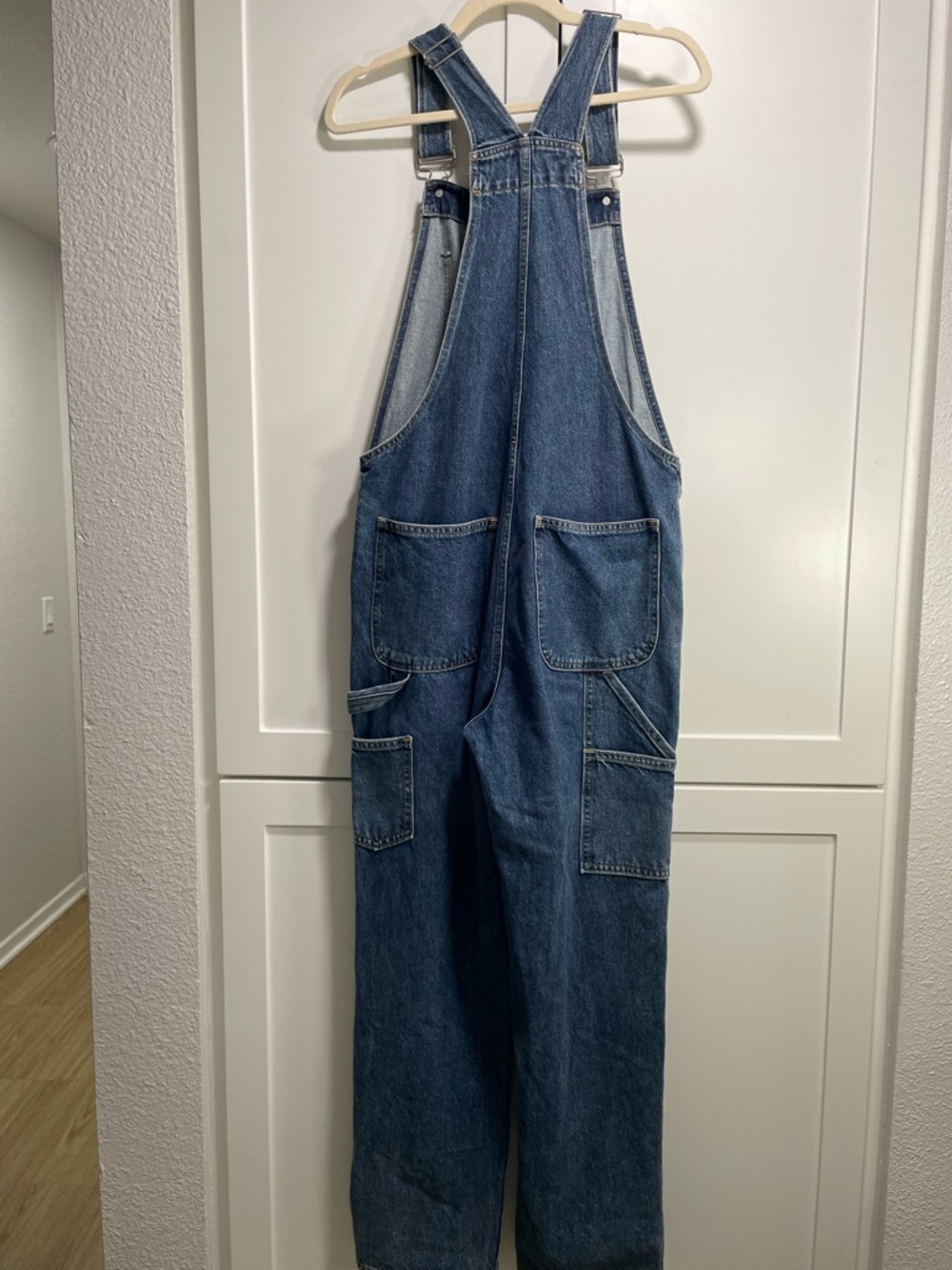 Sunday Best Overheard Overalls Dungarees Now and Forever Medium Indigo Wash - Picture 8 of 14